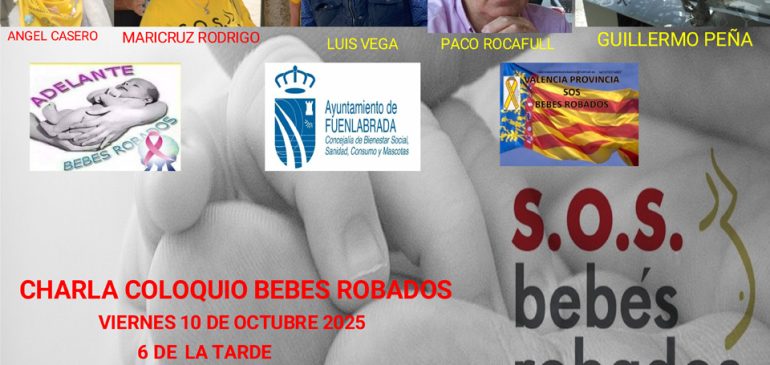 Charla coloquio – Bebés Robados – 10 de Octubre 2025